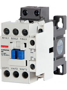 Контактор e.industrial.ukc.22.380, 22А, 380В, no+nc