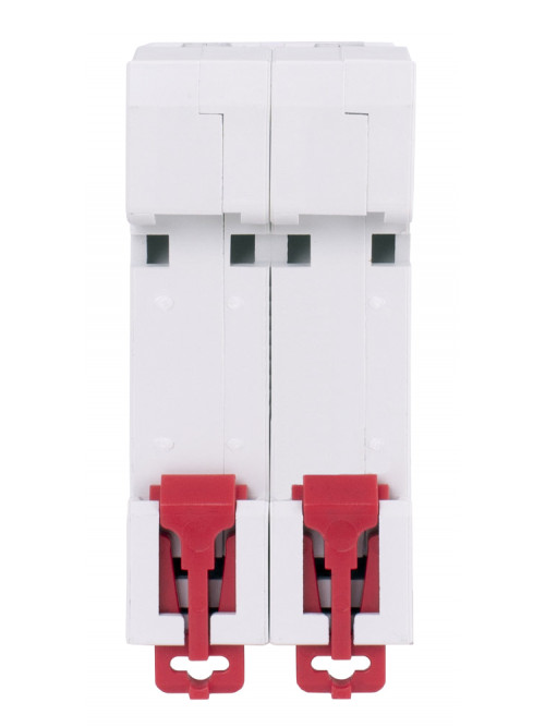 Модульный автоматический выключатель e.mcb.stand.60.2.C50, 2р, 50А, C, 6кА