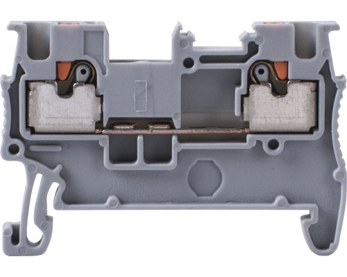 Клеммная колодка наборная на DIN -рейку e.tc.din.spring.1,5