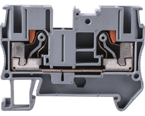 Клеммная колодка наборная на DIN -рейку e.tc.din.spring.6