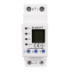 Реле контроля напряжения и тока однофазное 63А с индикацией e.control.pro.vcm63