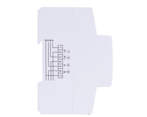 Счетчик трехфазный e.control.w08 10(100)А электронный клас 1.0 (некомерц.) RS485