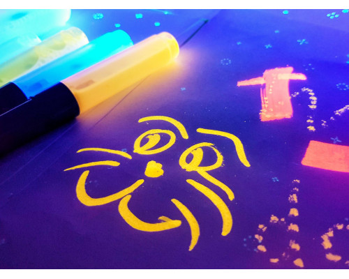 Светящаяся краска, флуоресцентная краска, люминесцентная краска, люминофор