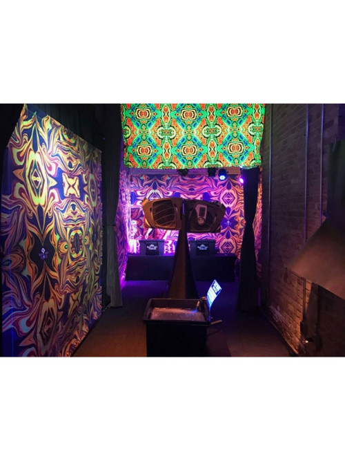 Флуоресцентная краска для дерева Фиолетовая с фиолетовым свечением под ультрафиолетом