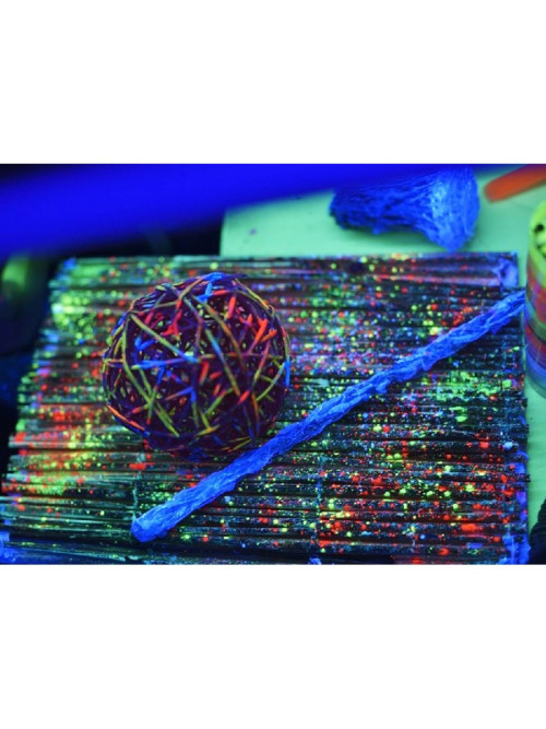 Флуоресцентная краска для цветов Желтая с желтым свечением под ультрафиолетом