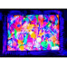 Vopsea fluorescentă pentru exterior Noxton ECO Violet deschis cu strălucire violet-roz la lumină ultravioletă
