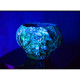 Ультрафиолетовая краска Нокстон для оракала Silks Screen Фиолетовая с фиолетовым свечением под ультрафиолетом