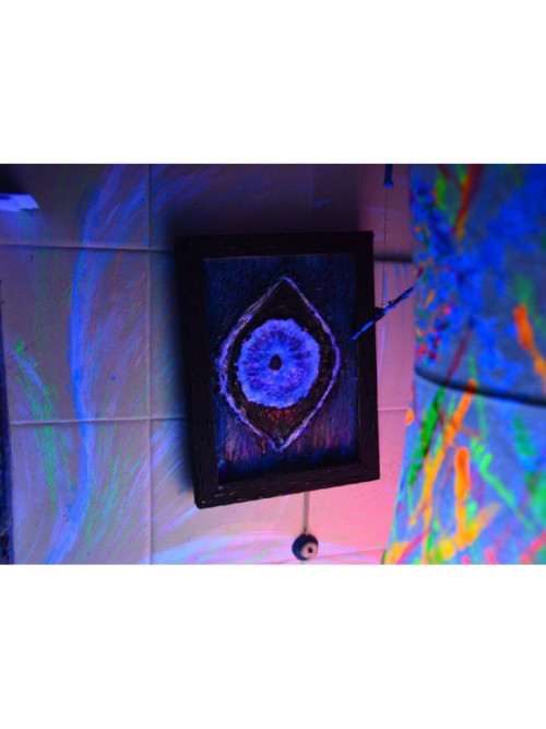 Флуоресцентная краска для наружных работ Желтая с желтым свечением под ультрафиолетом