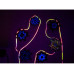 Vopsea fluorescentă pentru sticlă Mov cu strălucire violetă sub lumină ultravioletă