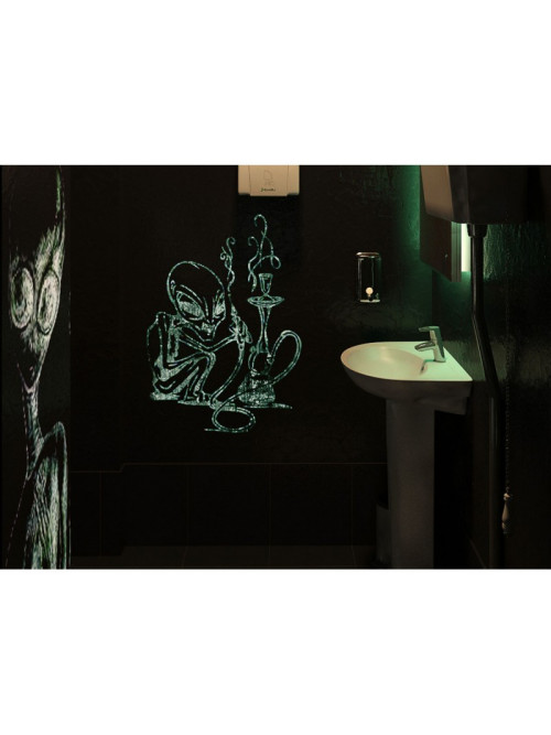 Флуоресцентная краска для систем безопасности Голубая с голубым свечением под ультрафиолетом