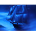 Vopsea fluorescentă Noxton pentru sticlă Silks Screen Blue cu strălucire albastră sub ultraviolete