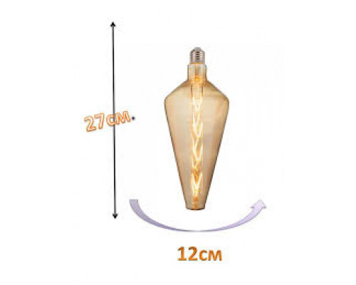 Декоративная светодиодная лампа 8Вт E27 2200K VINTAGE MONDO LUCE