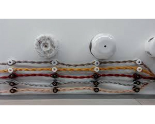 МАТОВЫЙ ЧЕРНЫЙ РЕТРО ПЛАСТИКОВЫЙ ИЗОЛЯТОР