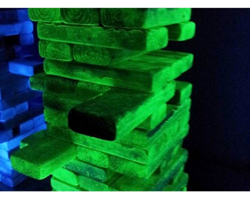 Vopsea strălucitoare pentru lemn pentru Lemn Alb cu strălucire verde