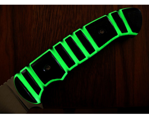 Vopsea luminoasa pentru lemn pentru Lemn Verde inchis cu stralucire verde inchis