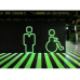 Vopsea luminoasă pentru metal Light White cu strălucire verde