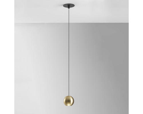 PENDUL ROTUND AURIU GU10 1M CABLU NEGRU D 9CM