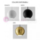 PENDUL ROTUND AURIU GU10 1M CABLU NEGRU D 9CM