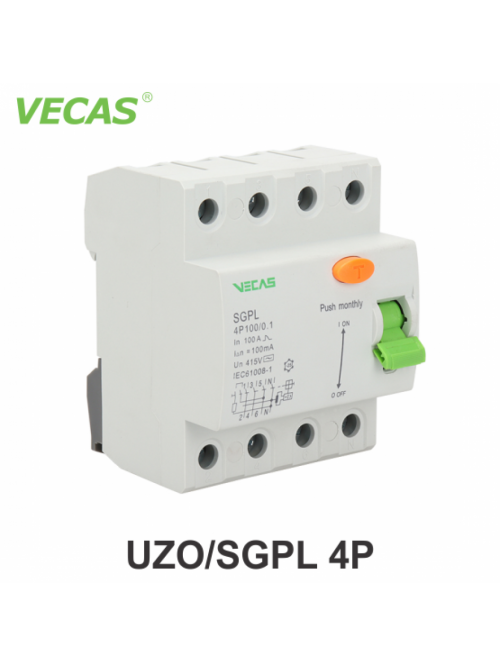 УЗО/SGPL 4P 63A 30mA