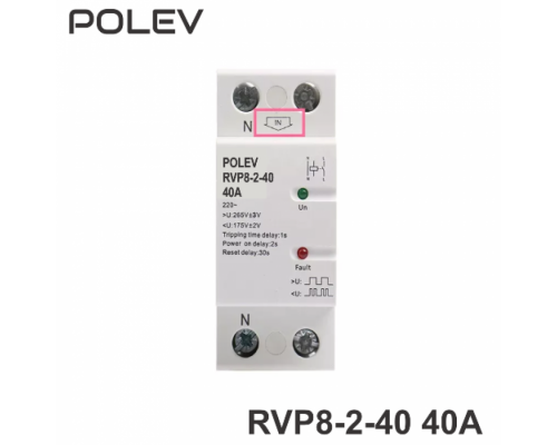 VOLT Protect RVP8 2P 40A, 220V