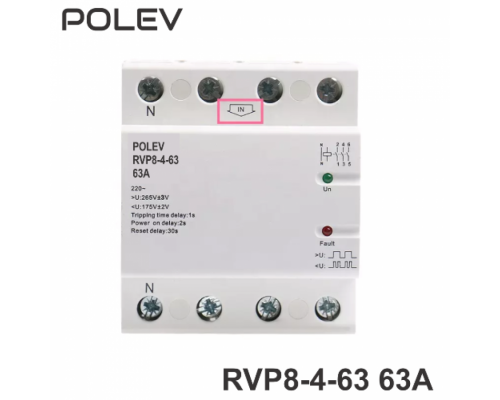 VOLT Protect RVP8 4P 63A, 400V