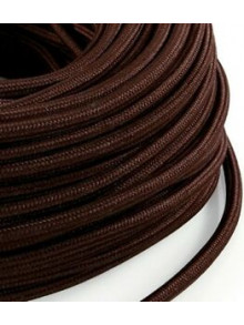 Нитки текстильные Retro vintage круглые 2×0,75 темно-коричневые Италия