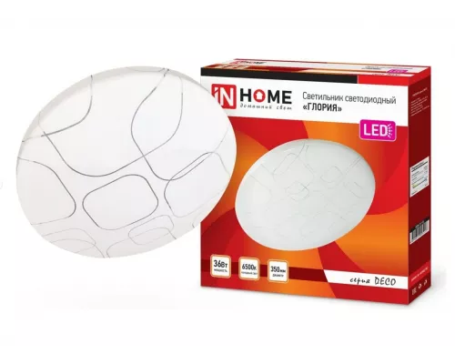 Lampă de tavan LED Deco GLORIA 36W 6500K 2340LM 350mm în casă