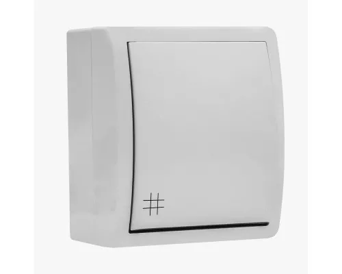Intrerupator unitar cruce exterior IP54 alb AQUA 1594251-030 SIMON 15