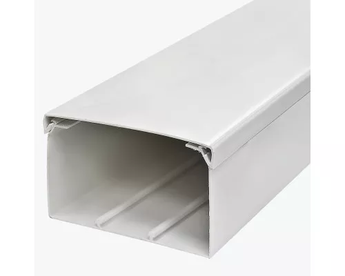 Кабель-канал ПВХ белый 100x60x2000мм AY-KA
