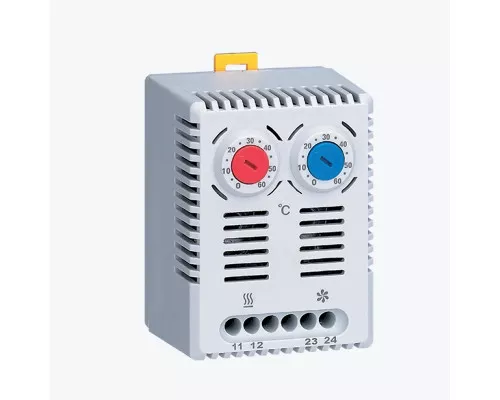 Термостат NO+NC (охлаждение и обогрев) на DIN-рейку 10A 230В IP20 T2C10M EKF PROxima
