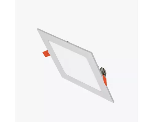Светодиодный светильник встроенный квадратный белый LED PL-US06W 6Вт 6000K