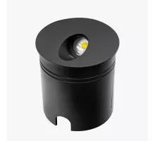 Aplica LED Scara/Perete 3W 4000K IP54 D80x97mm negru PL-13111I PANLIGHT