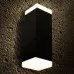 Светильник фасадный LED  2x3W 4000K IP54 черный PL-13852P PANLIGHT