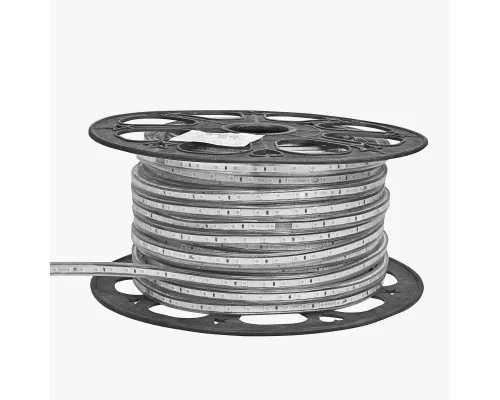 Светодиодная лента PL-5050B60WW50M-220E 220V SMD5050 14.4W IP67 3000-3500K
