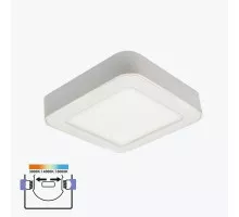 Спот LED накл/встр.12W 3CCT квадратный белый PL-US12UPP3CCT PANLIGHT