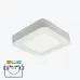 Spot LED 12W patrat alb 3CCT aplicat/incastrat PL-US12UPP3CCT PANLIGHT