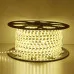 Светодиодная лента PL-5050B60WW50M-220E 220V SMD5050 14.4W IP67 3000-3500K