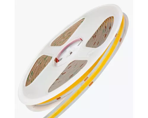 Светодиодная лента COB PL-COB480-WW-24, IP-20, 8mm. 24V, 12W/m, 480led/m, 3000K, 5m PANLIGHT