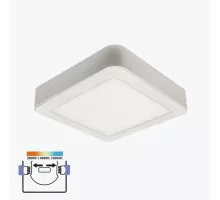 Спот LED накл/встр.18W 3CCT квадратный белый PL-US18UPP3CCT PANLIGHT