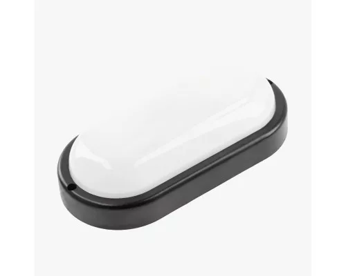 Светильник светодиодный LED KODO 12W 4000K овальный черный LD-KD12WOV-NB-10