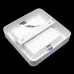 Spot LED 12W patrat alb 3CCT aplicat/incastrat PL-US12UPP3CCT PANLIGHT