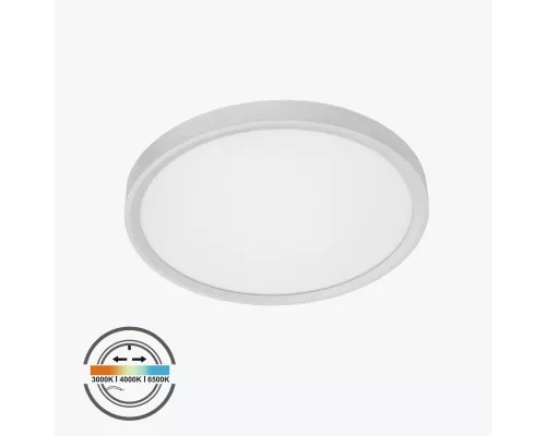 Плафон потолочный LED 24W 3CCT PL-CL24X3CCT-WH 230V IP20 белый 310x25 Ultra Slim PANLIGHT