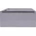 Шкаф ударопрочный из АБС-пластика e.plbox.400.500.175.3f.6m.tr, 400х500х185мм, IP65 с прозрачными дверцами,  панелью под 3 - фазный счетчик и 6 модулей