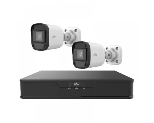 Комплект видеонаблюдения UNV XVR 4CH + 2 камеры 2 Мп (EXT)