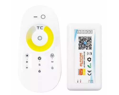 Dimmer CCT PROLUM Wi-Fi; TUYA; ATINGERE; 18A; Seria: HomeLink