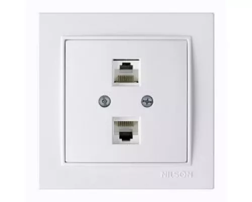 Розетка Комп.  Двойная Cat 5
