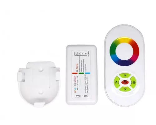 Controler RGB PROLUM (RF; 5K; atingere; 18A; CHIP; alb)