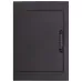 Корпус пластиковый на 24 модуля e.plbox.pro.n.24b.black навесной, черный с непрозрачными дверямиIP40