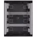 Корпус пластиковый на 24 модуля e.plbox.pro.n.24b.black навесной, черный с непрозрачными дверямиIP40