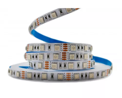 bandă LED PROLUM™ 5V; 5050\60; IP20; Seria „S”, RGB
